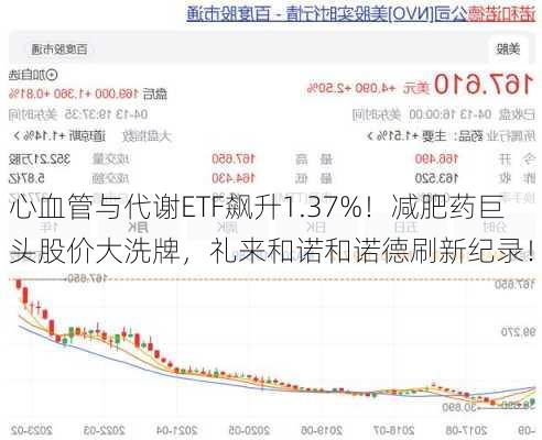 心血管与代谢ETF飙升1.37%！减肥药巨头股价大洗牌，礼来和诺和诺德刷新纪录！-第1张图片-