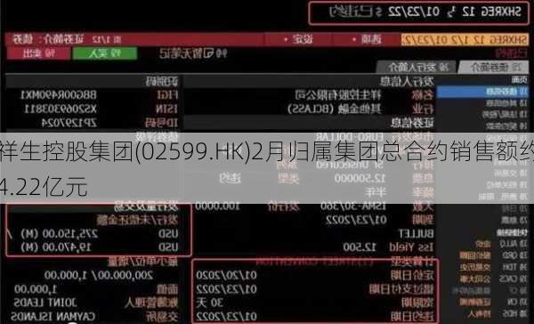 祥生控股集团(02599.HK)2月归属集团总合约销售额约4.22亿元-第1张图片-