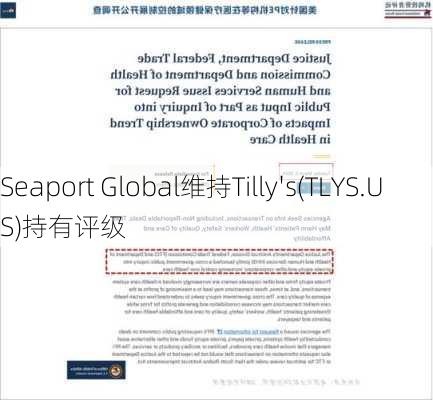 Seaport Global维持Tilly's(TLYS.US)持有评级-第3张图片-