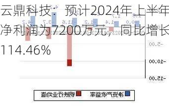 云鼎科技：预计2024年上半年净利润为7200万元，同比增长114.46%-第1张图片-