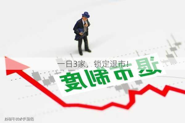 一日3家，锁定退市！-第1张图片-