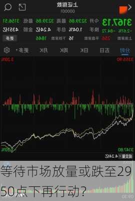 等待市场放量或跌至2950点下再行动？-第1张图片-