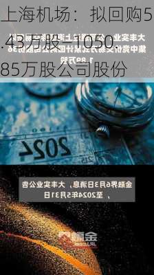 上海机场：拟回购525.43万股―1050.85万股公司股份-第1张图片-