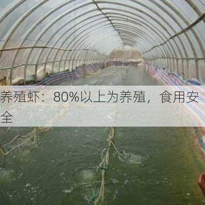 养殖虾：80%以上为养殖，食用安全-第2张图片-