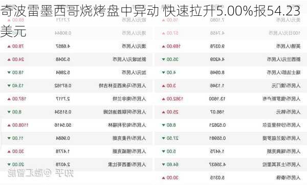 奇波雷墨西哥烧烤盘中异动 快速拉升5.00%报54.23美元-第2张图片-