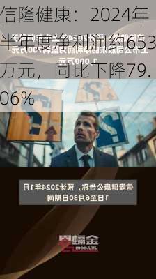 信隆健康：2024年半年度净利润约653万元，同比下降79.06%-第1张图片-