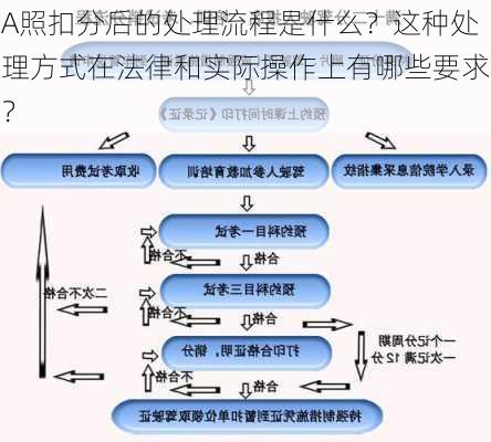 A照扣分后的处理流程是什么？这种处理方式在法律和实际操作上有哪些要求？-第2张图片-