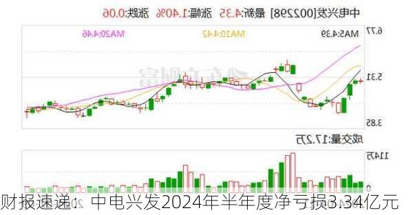 财报速递：中电兴发2024年半年度净亏损3.34亿元-第3张图片-