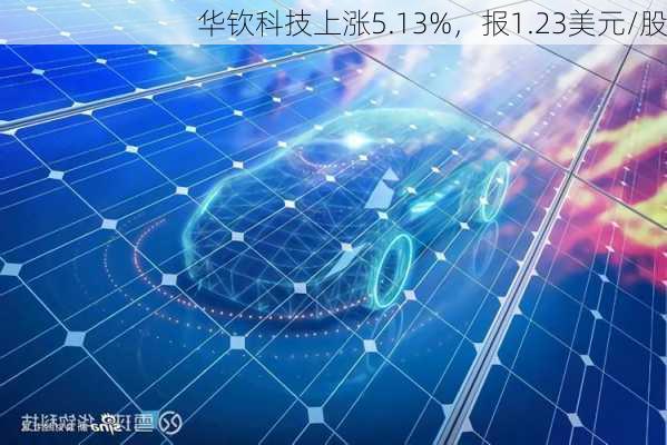 华钦科技上涨5.13%，报1.23美元/股-第1张图片-