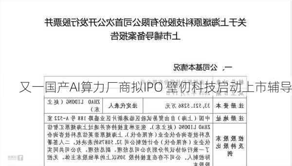 又一国产AI算力厂商拟IPO 壁仞科技启动上市辅导-第3张图片-