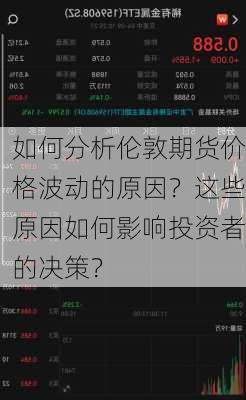 如何分析伦敦期货价格波动的原因？这些原因如何影响投资者的决策？