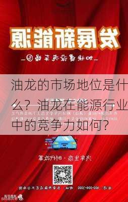 油龙的市场地位是什么？油龙在能源行业中的竞争力如何？