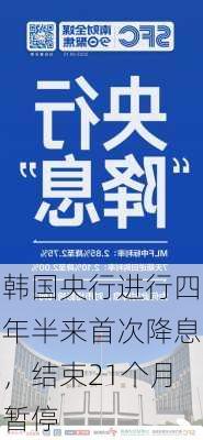 韩国央行进行四年半来首次降息，结束21个月暂停-第3张图片-